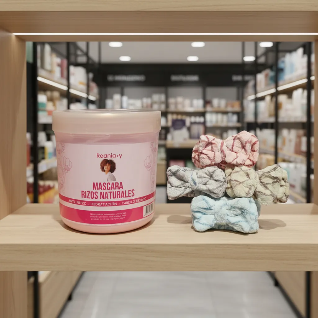 Mascarilla Rizos Naturales 500ml Reania  7