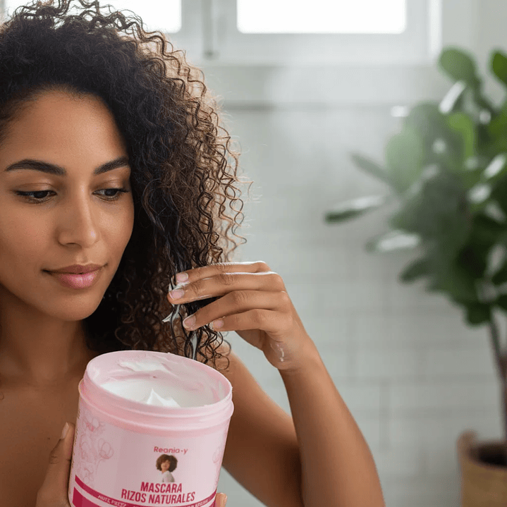 Mascarilla Rizos Naturales 500ml Reania  9
