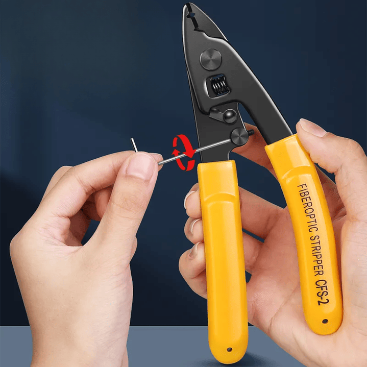 Pelacables Fibra Óptica CFS-2 Stripper FTTH Doble Puerto Profesional 4