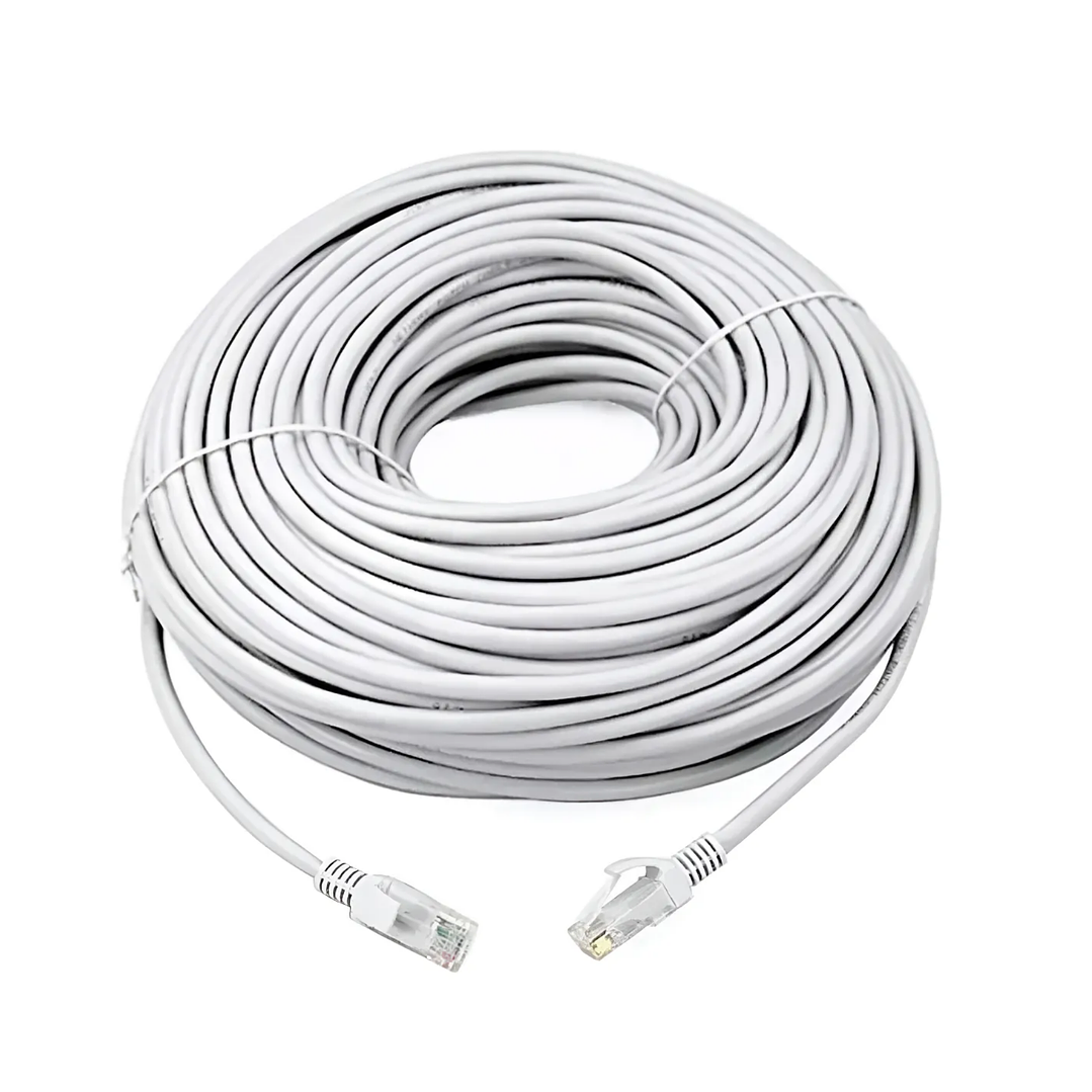 Cable de Red UTP Cat6 RJ45 20 Metros Gris – Alta Velocidad Gigabit 1