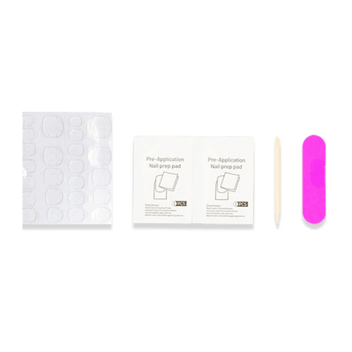 Uñas postizas Flamenco press on Vino Tinto Clásico 4