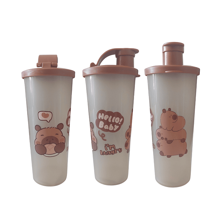 🐹 Vaso Diseño Capybara 470 ml – Tierno, Práctico y Funcional 2