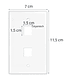 2 Módulos Rj45 Cat6 De Red Jack Keystone Con Tapa Muro Doble - Miniatura 2