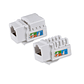 2 Módulos Rj45 Cat6 De Red Jack Keystone Con Tapa Muro Doble - Miniatura 6