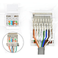 🔌 Conector Keystone RJ45 Hembra CAT6 Sin Herramientas – Instalación Rápida y Segura - Miniatura 4