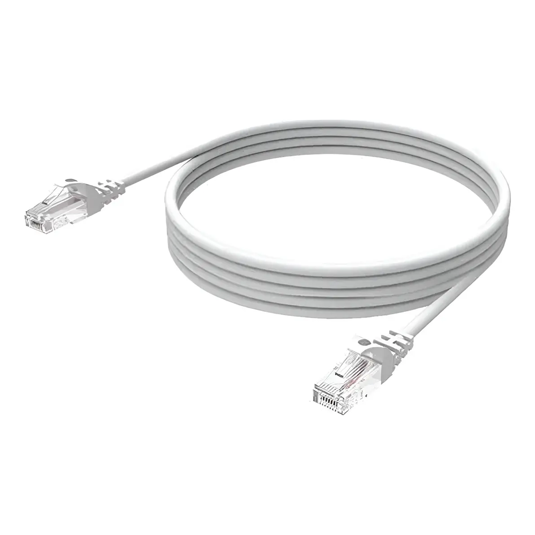 Cable de Red Ethernet Cat 6E  5 Metros Gris | Alta Velocidad RJ45 Armado 1