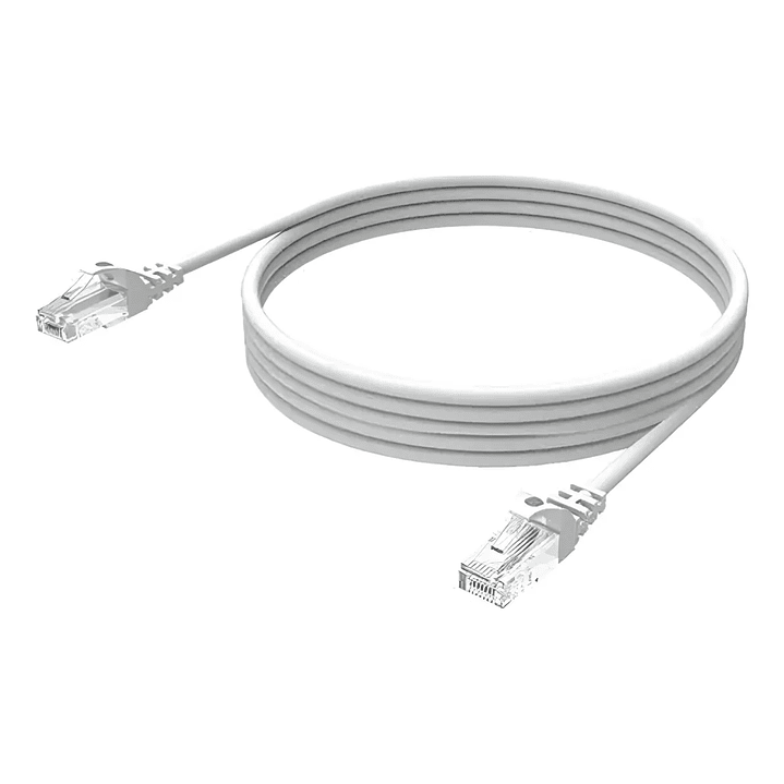 Cable de Red Ethernet Cat 6E  5 Metros Gris | Alta Velocidad RJ45 Armado 1