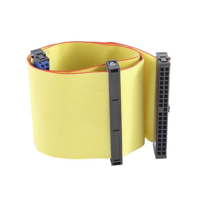 Cable IDE 40 cm 80 Pines con 3 Conectores para Discos Duros y Lectores 4
