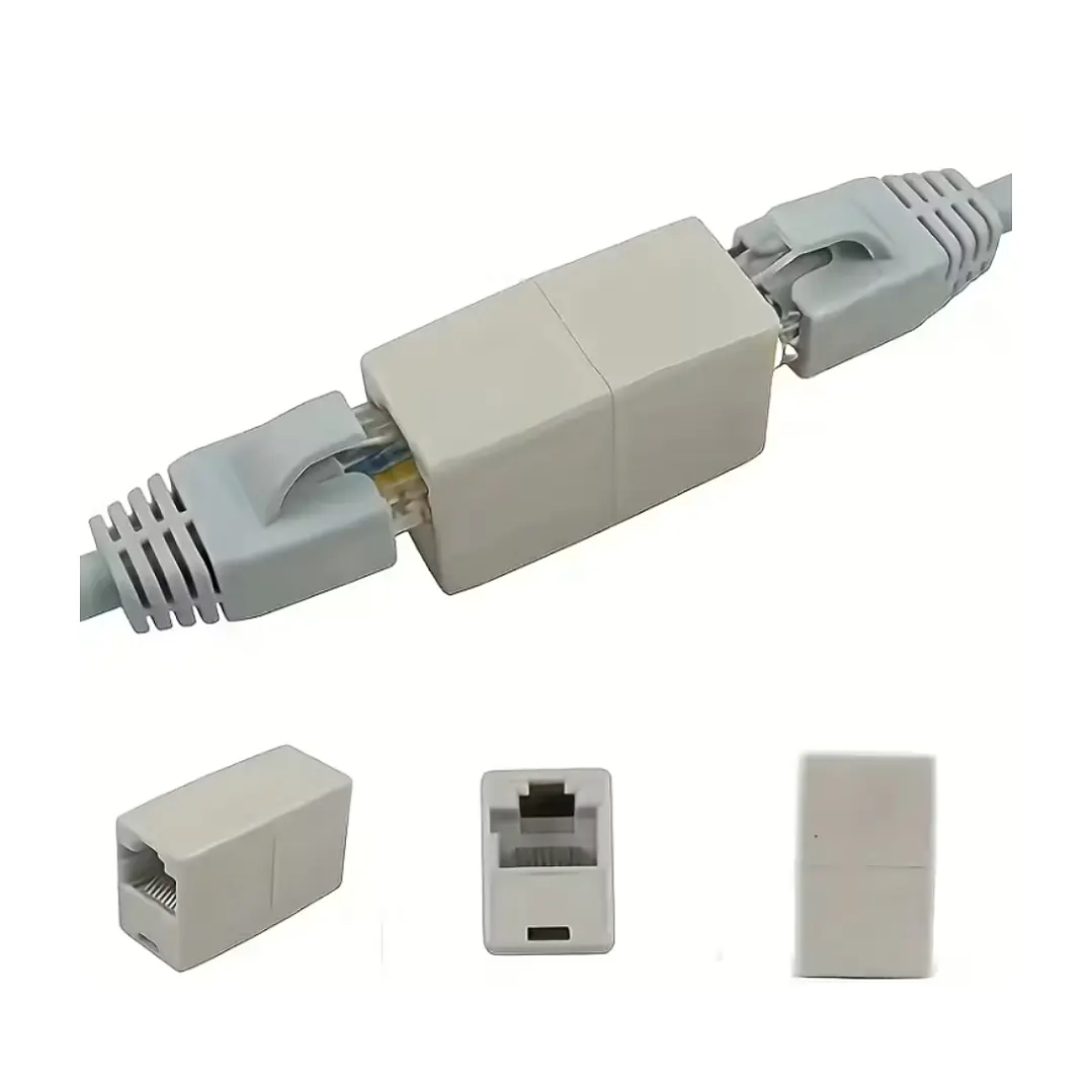 Copla RJ45 Hembra a Hembra | Extensión Cable de Red Cat5e / Cat6 1