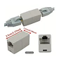 Copla RJ45 Hembra a Hembra | Extensión Cable de Red Cat5e / Cat6 - Miniatura 3