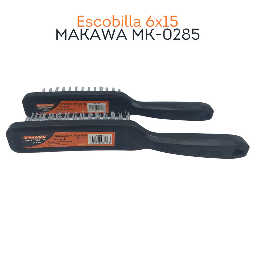 Escobilla de Acero Makawa | Limpieza y Restauración Profesional- OFERTA 4
