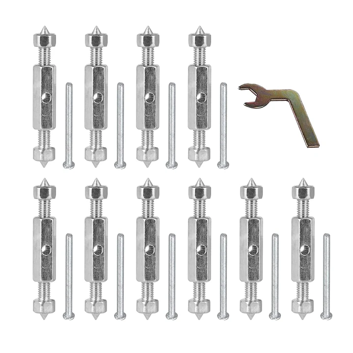 Kit Reparador de Cajas Eléctricas con Tornillos y Llave – 10 Piezas- OFERTA 1