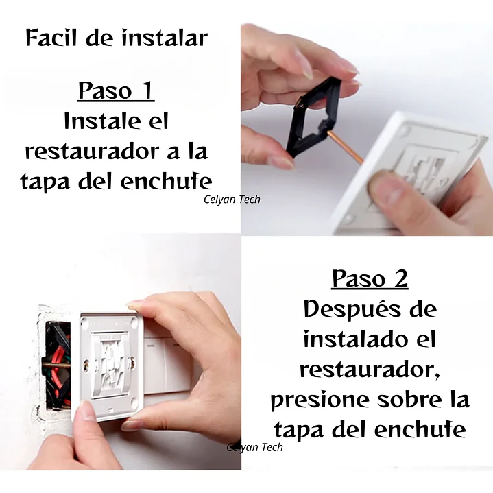 Juego de 10 Tornillos Restauradores para Cajas de Enchufe – Reparación Segura y Eficiente- OFERTA 4