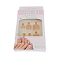 💅 Set de 12 Uñas Postizas Press On Flower Secret para Pies – Colores Variados 💅- OFERTA - Miniatura 6