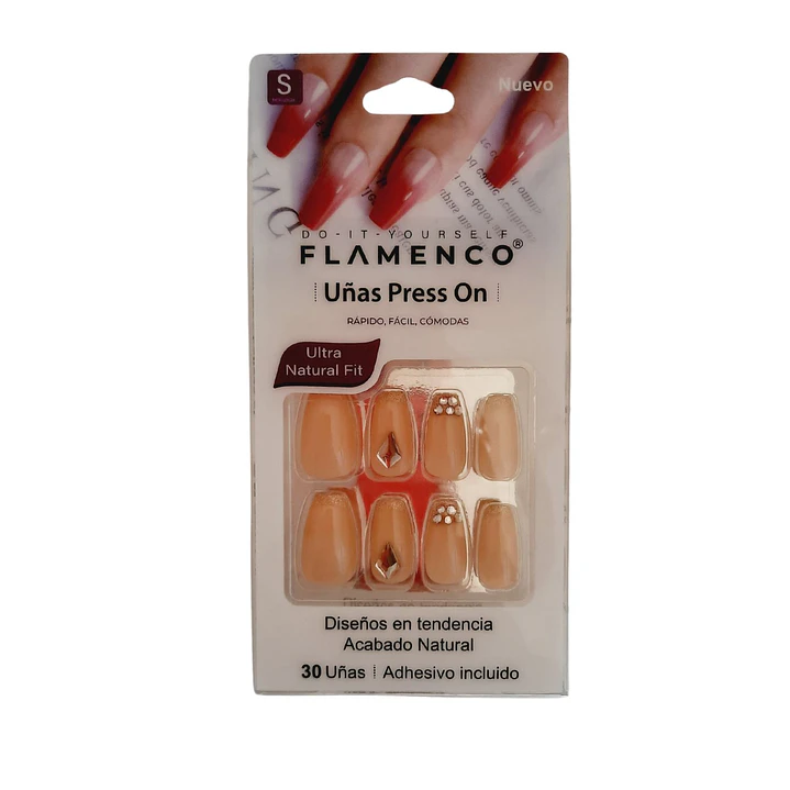 Uñas Press On Autoadhesivas Acabado Natural – Manicura Profesional al Instante 💅✨- OFERTA 5