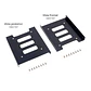 Soporte de Disco 2.5 a 3.5 para Gabinete PC – Compatible con SSD y HDD- OFERTA - Miniatura 9
