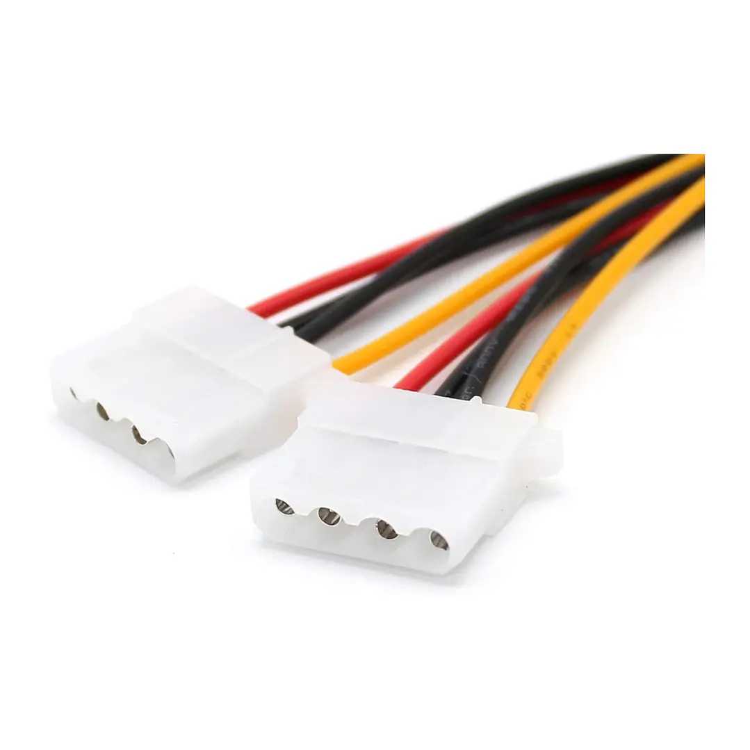 Cable Divisor de Poder Molex 4 Pines 1 Macho a 2 Hembras | Splitter IDE Fuente PC- OFERTA 4