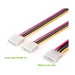 Cable Divisor de Poder Molex 4 Pines 1 Macho a 2 Hembras | Splitter IDE Fuente PC- OFERTA - Miniatura 3
