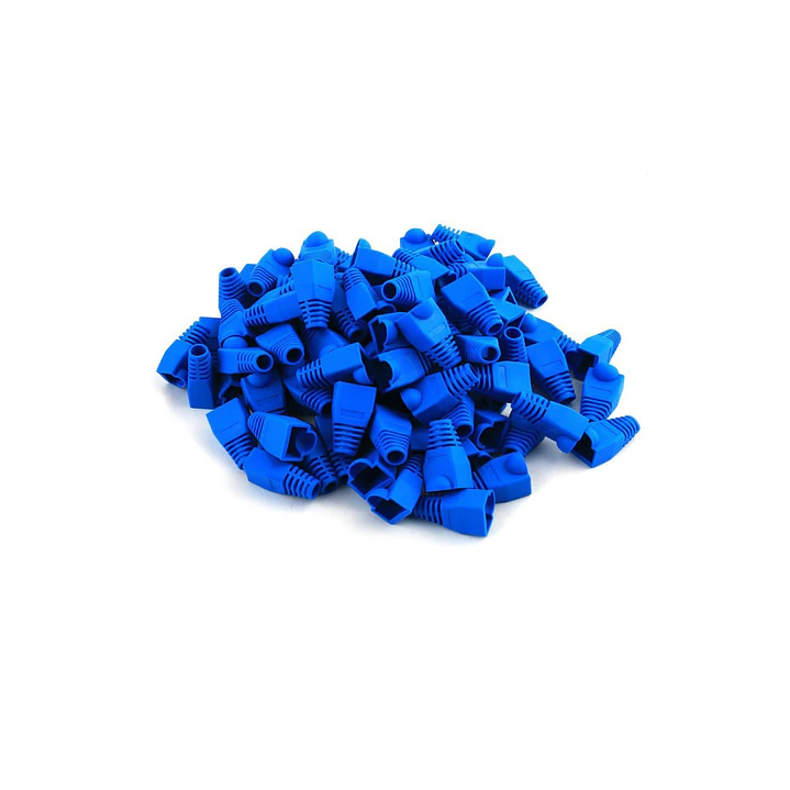 Funda, Capuchon Para Conector Rj45, 100 Unidades Azul- COPIA- OFERTA 1