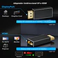 Adaptador DisplayPort a HDMI 4K x 2K | Soporte 3D, Audio 7.1, Plug & Play- OFERTA - Miniatura 5