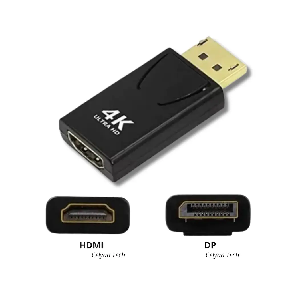 Adaptador DisplayPort a HDMI 4K x 2K | Soporte 3D, Audio 7.1, Plug & Play- OFERTA 2