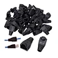 Funda Capuchón para Conector RJ45 – 100 Unidades Gris/Negro - OFERTA - Miniatura 2