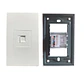 Faceplate Con Modulo Rj45 De Pared Muralla Blanco- OFERTA - Miniatura 1