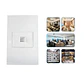 Faceplate Con Modulo Rj45 De Pared Muralla Blanco- OFERTA - Miniatura 3