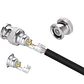 Conector BNC Macho Sin Soldadura para CCTV – Terminal Compresión Coaxial RG6- OFERTA - Miniatura 4