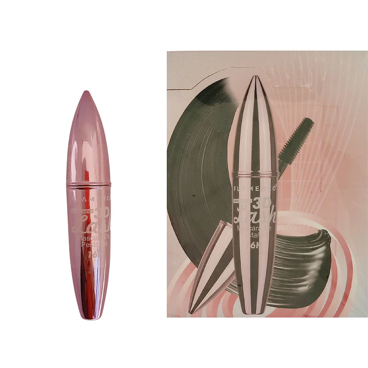 🔥✨ Máscara de Pestañas 3D Flamenco – Volumen Extremo y Duración 16H 👁️💖- OFERTA 8