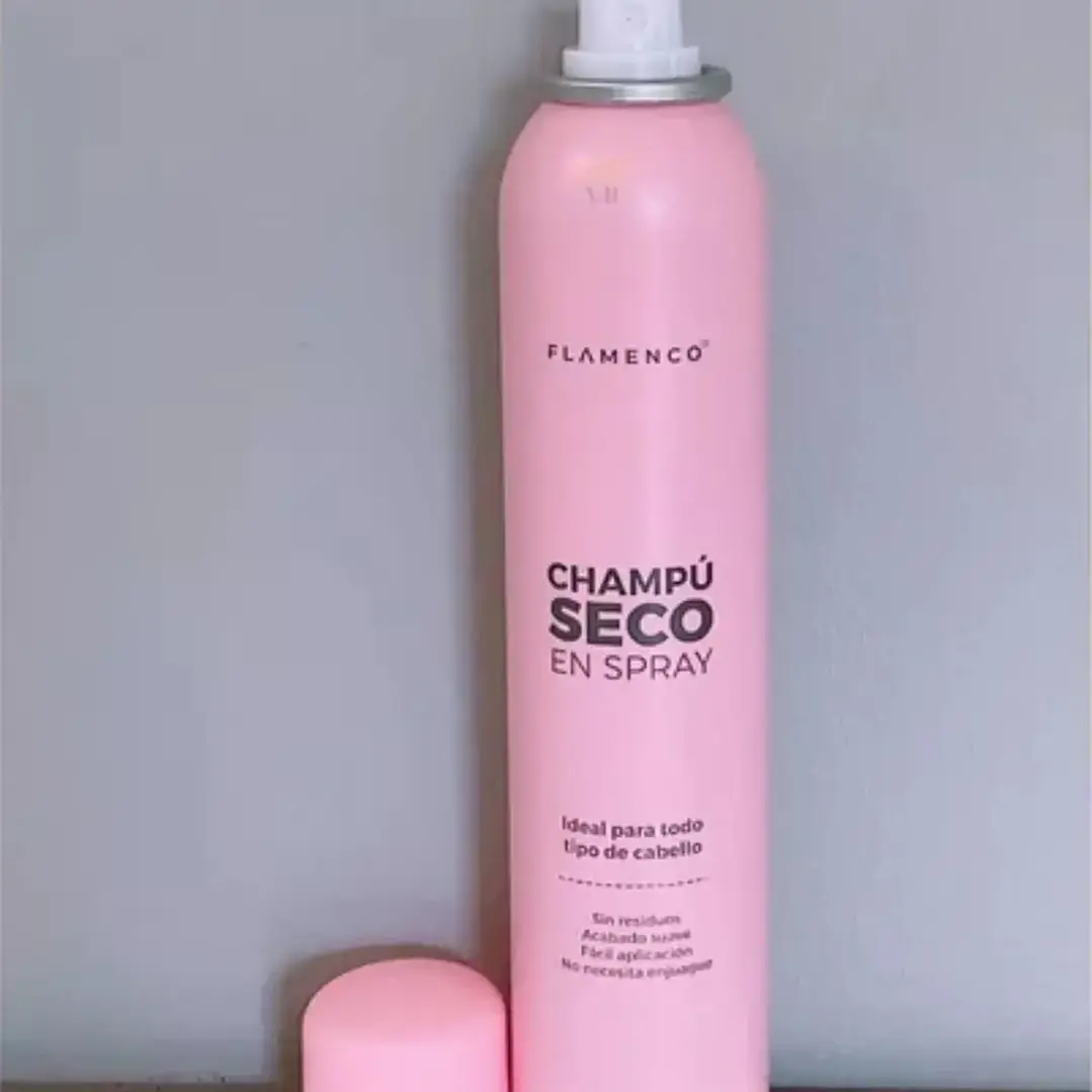 ✨ Champú Seco en Spray Flamenco 200ml – Frescura instantánea para tu cabello  3
