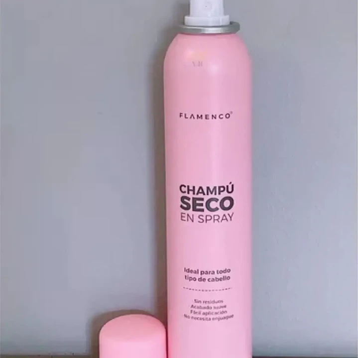 ✨ Champú Seco en Spray Flamenco 200ml – Frescura instantánea para tu cabello  3