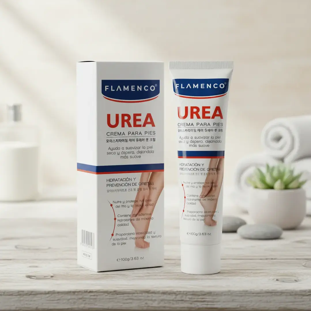 Crema de Urea 25% para Pies Flamenco 100g – Hidratación y Reparación Profunda 1