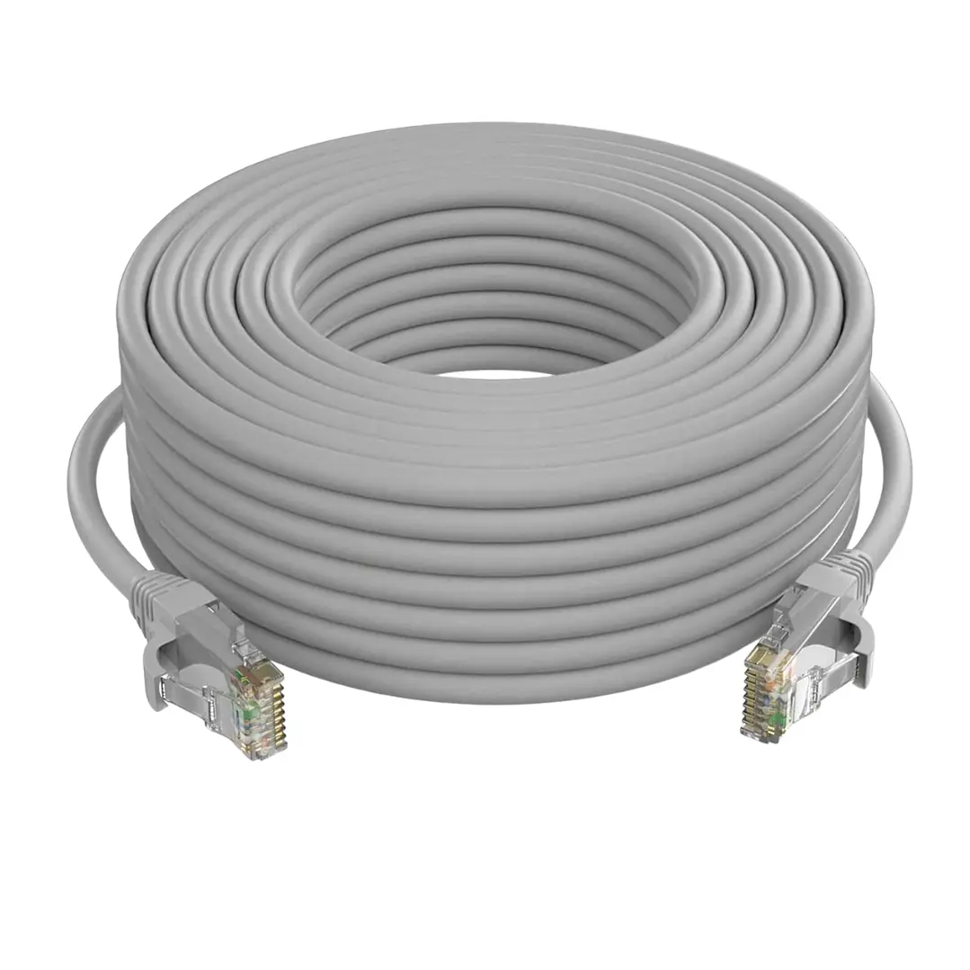 Cable de Red Cat 6 Armado 10M Gris – Alta Velocidad y Conexión Estable- OFERTA 1