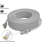 Cable de Red Cat 6 Armado 10M Gris – Alta Velocidad y Conexión Estable- OFERTA - Miniatura 2