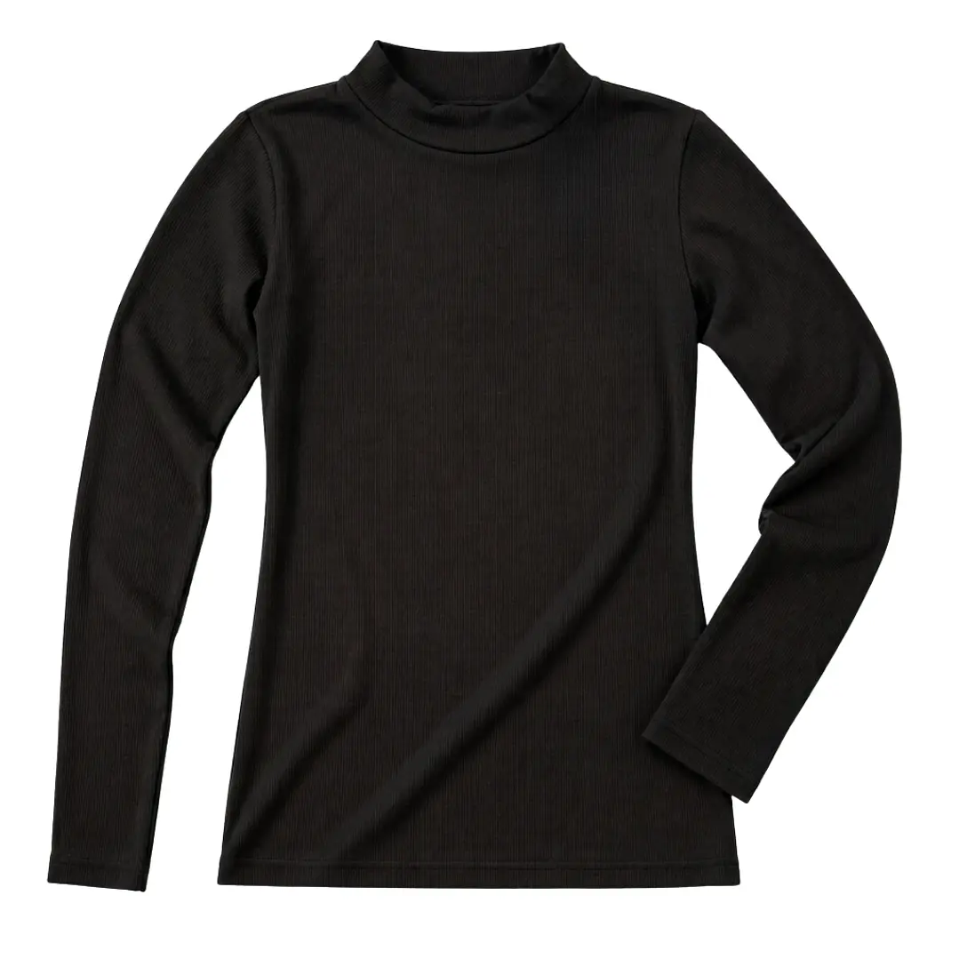 Polera Camiseta de Polar Mujer Manga Larga 1