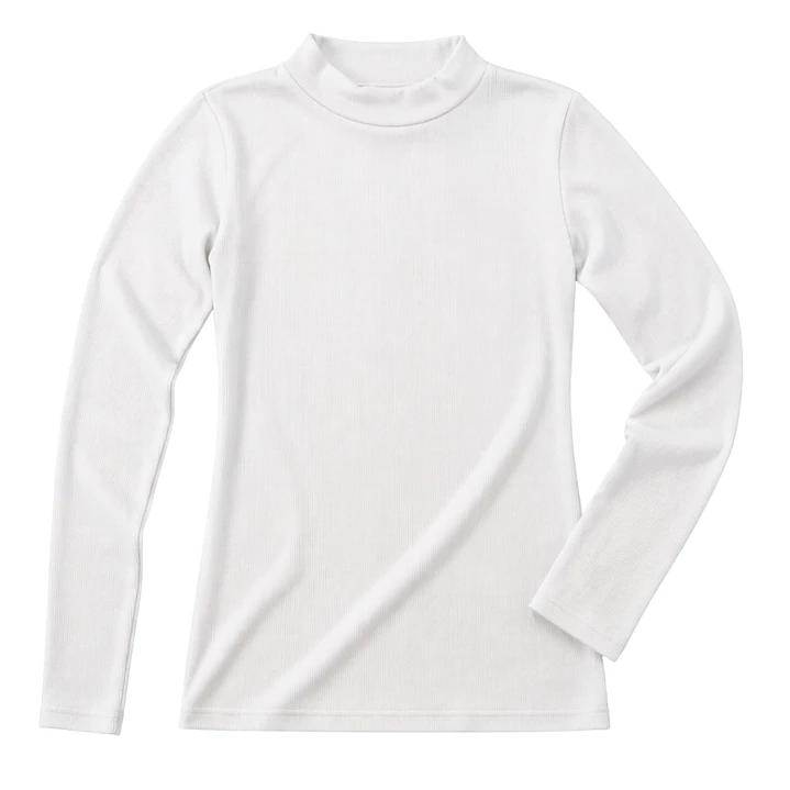 Polera Camiseta de Polar Mujer Manga Larga 13
