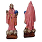 Santa Muerte Rosa 28 Cm Figura Decorativa Espiritual - Miniatura 2