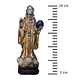 Santa Muerte Dorada 28 Cm Figura En Yeso Decorativa Espiritual - Miniatura 3