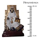 Santa Muerte Blanca Sentada 20 Cm Figura Espiritual - Miniatura 3