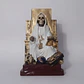 Santa Muerte Blanca Sentada 20 Cm Figura Espiritual - Miniatura 9
