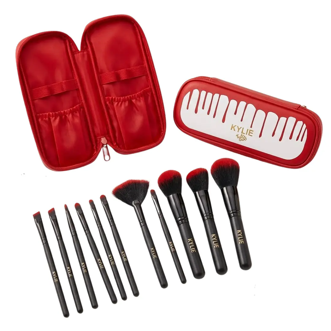 💄 Set de Brochas de Maquillaje Kylie 12 Piezas + Bolso 5