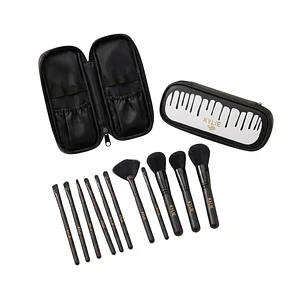 💄 Set de Brochas de Maquillaje Kylie 12 Piezas + Bolso