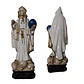 Santa Muerte Blanca 28 cm con Orbe Azul – Figura Decorativa Espiritual - Miniatura 5
