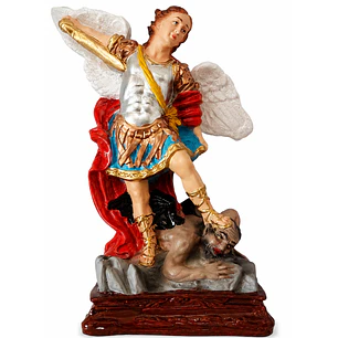 San Miguel Arcángel 20 cm – Figura Decorativa Espiritual y Religiosa