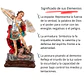 San Miguel Arcángel 20 cm – Figura Decorativa Espiritual y Religiosa - Miniatura 4