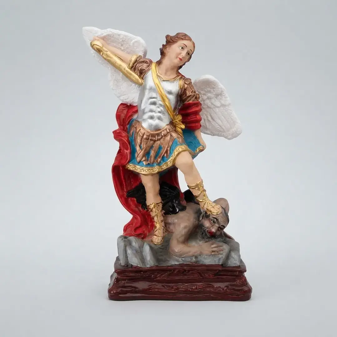 San Miguel Arcángel 20 cm – Figura Decorativa Espiritual y Religiosa 7