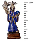 Santa Muerte Azul 20 cm – Figura Decorativa Espiritual - Miniatura 4