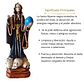 Santa Muerte Negra 28 cm – Figura Decorativa Espiritual - Miniatura 2