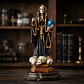 Santa Muerte Negra 28 cm – Figura Decorativa Espiritual - Miniatura 6